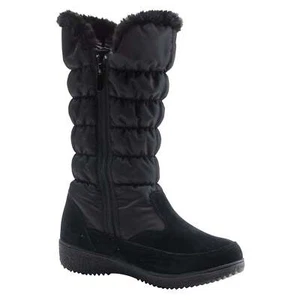 Flexus by Spring Step Citywalk Tall Waterproof Boot Size 41 US 9.5-10 NIB Black - Picture 1 of 18