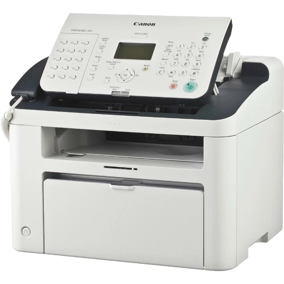 Canon FAXPHONE L100 Laser Fax Copy Print Scan Machine All-In-One Monochrome NEW - Image 1 of 4