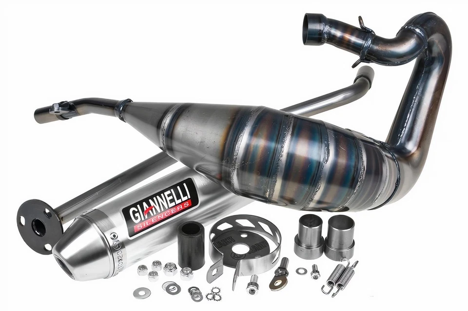 Scarico Giannelli Enduro in Alluminio per Generic Trigger 50 - Immagine 1 di 1