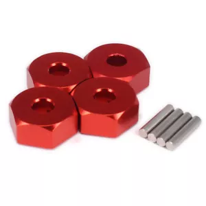 Aluminum 12mm Wheel Hex Hub Adapter 5mm Thick For Rc Hobby Model Car 1/10 Tamiya - Picture 1 of 18