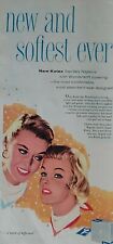 Vintage 1957 KOTEX Sanitary Napkins Print Ad  ESTATE 