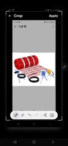 VEVOR 100 sqft Elec. Radiant Floor Heat Mat PARTS ONLY - Picture 1 of 2