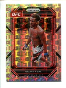 2023 Panini Prizm UFC Premium Box Set Prizm #127 Geoff Neal #/99 - Picture 1 of 3