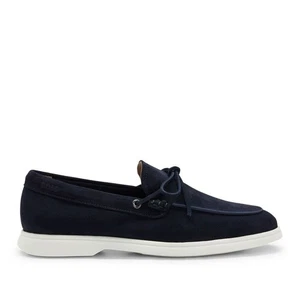 Zapatos mocasín Hugo Boss Sienne para hombre en azul - Imagen 1 de 5