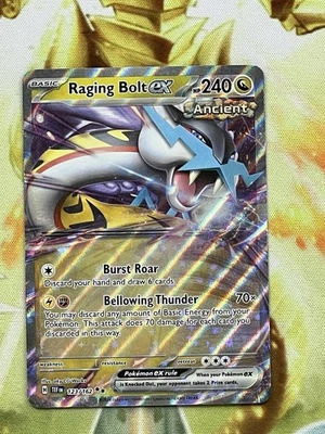 Raging Bolt ex 123/162 SV05: Temporal Forces Holo - Image 1 of 2