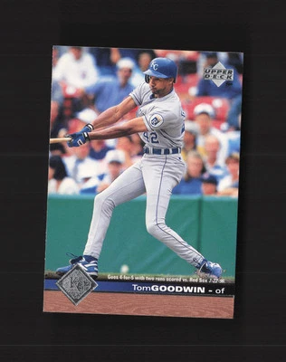 1997 Upper Deck #86 Tom Goodwin Kansas City Royals MM - Image 1 of 2