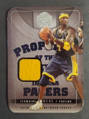 Skybox Fresh Ink Property of Jerseys Jermaine O'Neal 2004-05 troquelado/199 (MEM) Foto 1 de 4