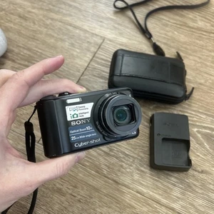 Sony Cyber-Shot DSC-H55 Digital Camera 14.1 MP TESTED w/ Battery - With Charger - Picture 1 of 7