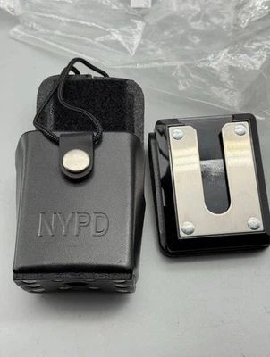 Coldre vintage polícia estojo rádio NYPD - Imagem 1 de 4