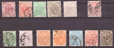 Romania lot stamps 1890/91 - Image 1 of 2