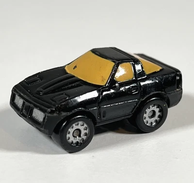 Micro Machines 1989 Galoob Chevy Corvette Black 80s Vintage Sports Car d1 - Image 1 of 4