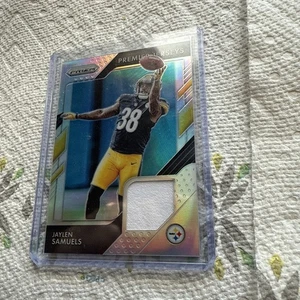 2018 Panini Prizm #PP-38 Jaylen Samuels Prizm Premier Jerseys - Bild 1 von 2