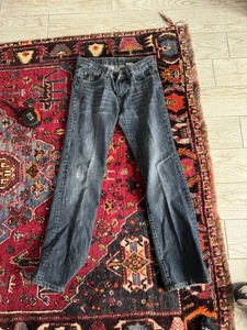 Monarchy Atalier - Pantalones de mezclilla azules corte bota premium - Hombres Talla 3º X 30 Hechos en EE. UU. - Imagen 1 de 8