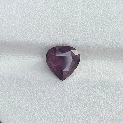 Natural Purple Spinel 3.14 Cts Pear Cut Sri Lanka Loose Gemstone - Image 1 of 4
