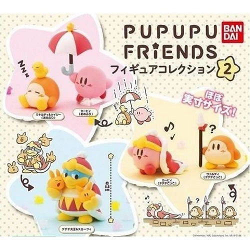 Nintendo Kirby Pupupu Friends Vol. 02 Bandai 1.5-Inch Mini-Figure - Image 1 of 1