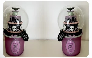 2 SET Bath and Body Works Halloween Sugar Spell Sweets 3 Wick Candle Exclusive - Picture 1 of 4