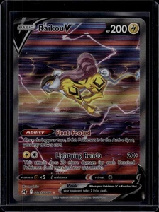 2023 Pokemon SWSH Crown Zenith Raikou V #GG41/GG70 - Picture 1 of 2