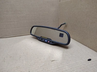 03-06 Silverado Sierra Tahoe Yukon Rearview Mirror Auto Dim Compas Temp 15176973 - Image 1 of 4