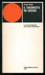 BENDA JULIEN DER VERRAT DER KLERIKER EINAUDI 1977 KLEINE BIBLIOTHEK PBE 293 - Bild 1 von 3