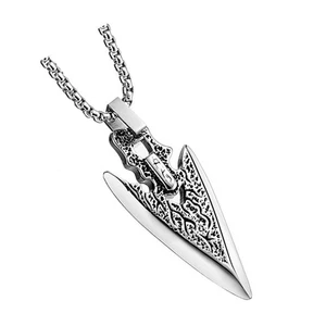 2 Pack Halskette Männer Schmuck Für Punk -Halskette Titanstahlkette - Picture 1 of 12