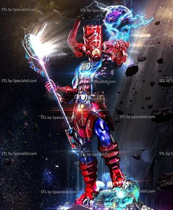 Galactus Devorador de Mundos! Impreso en 3D 16k Res! ¡Tamaño personalizado! ¡Pintado o sin pintar! - Imagen 1 de 10