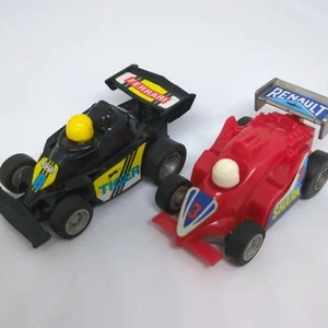 Circuit Choro Q Renault Re-30B Ferrari 312T3 F1 - Picture 1 of 8