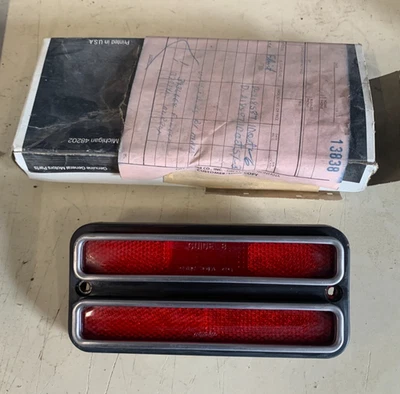 NOS 1968-1972 Chevrolet or GMC Truck  Rear Side Marker Light - Image 1 of 2