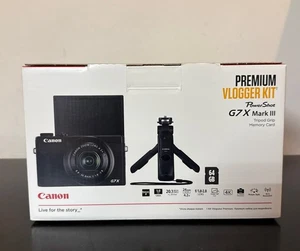 Canon PowerShot G7 X Mark III 20.1MP Point & Shoot Camera Premium Vlogger Kit - Picture 1 of 13