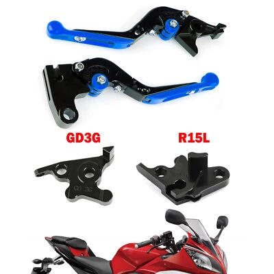 Motorcycle Adjustable Clutch Brake Lever fit for YAMAHA MT125 2014-2019 Blue T9 - Image 1 of 4