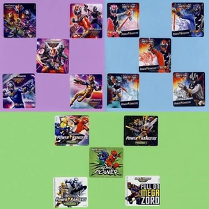 15 Power Rangers Assorted Large Stickers - Beast Morphers, Dino Fury, Cosmic - Picture 1 of 4