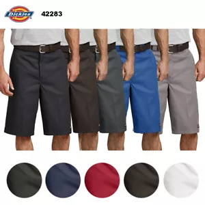 Dickies Men's 42283 13" Flat Front Loose Fit Multi Pocket Uniform Work Shorts - Picture 1 of 22