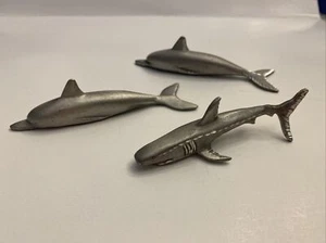 rawcliffe Zinn Delfin Schweinswal Hai Vintage 1975 1981 selten - Bild 1 von 12