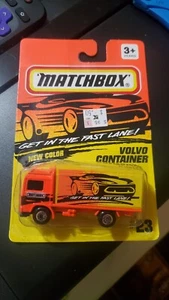 MATCHBOX KENWORTH CARGO VOLVO CONTAINER DELIVERY HAULER  - Picture 1 of 2