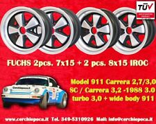 Set cerchi Porsche 911 SC TURBO 7x15+8x15 Felgensatz  IROC wheels