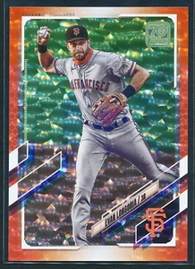 Evan Longoria 2021 Topps Orange Foil Board /299 San Francisco Giants #173 - Picture 1 of 2