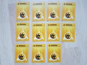 Pokémon Karten Set:11 x 100/102 Donner Energie / Erste Edition 1999 - Bild 1 von 2