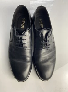 Geox Smart Leather Shoes Italian Patent Men’s Size 41.5 - Picture 1 of 12