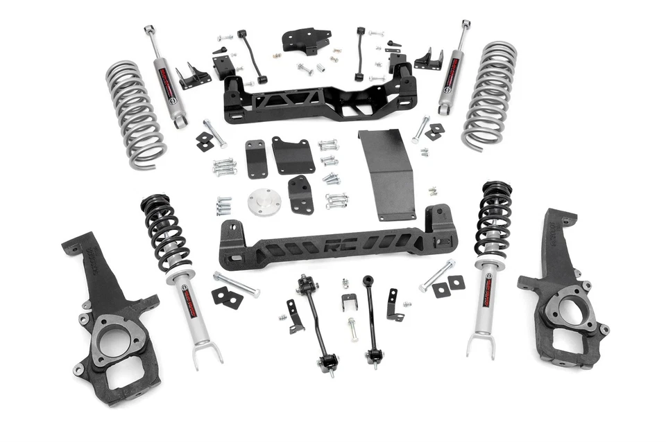 Rough Country 6" Lift Kit w/N3 Struts & Shocks for 2009-2011 4WD Ram 1500 32932 - Imagem 1 de 1