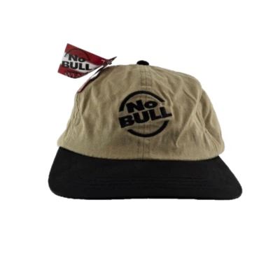 De Colección No Bull Winston Cigarrillos Correa Ajustable Sombrero Gorra Papá Caqui Negro LEER Foto 1 de 4