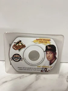 Cal Ripken, Jr. Baltimore Orioles 2001 CD-ROM mensaje especial - Imagen 1 de 2