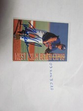 1994 Classic Best Gold Rod Henderson signed Baseball Card