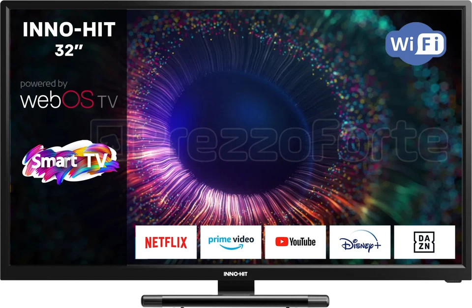 Inno Hit Smart TV 32 Pollici HD Ready Display LED Web OS Nero IH32WB2K - Immagine 1 di 1