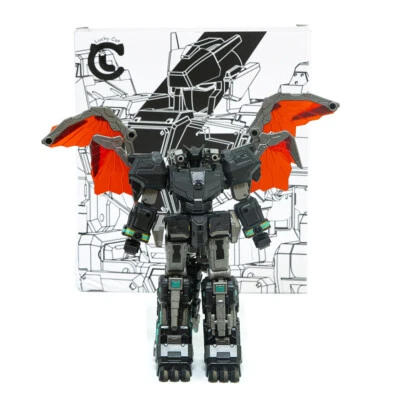 Lucky Cat MC-03B MC03B Beast Lord Meagzord Black set of 5 Figure toy in stock - Image 1 of 4