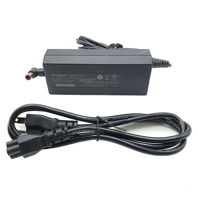Adaptador de CA DC Targus 90W genuino APA90US 19,5 V "R" punta incluida OEM Foto 1 de 4