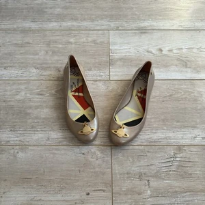 Vivienne Westwood Anglomania + Melissa Ultragirl Ballet Flats US6 EU37 - Picture 1 of 10