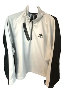 Zero Restriction Tour Series Mens L Gray 1/4 Zip Pullover Glen Echo CC - Picture 1 of 8