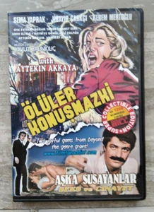Turkish Giallo Horror Double-Bill R0 DVD Cult Onar Films 519/1200 Sealed - Imagen 1 de 2