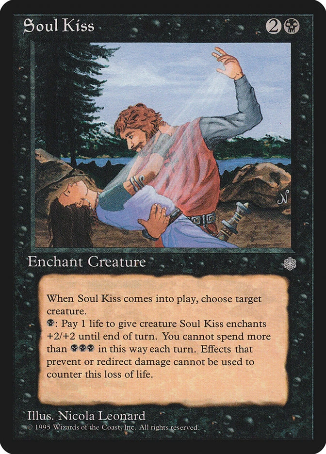 Magic the Gathering (mtg): ICE: Soul Kiss  (x 4) - Image 1 of 1