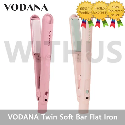 VODANA Twin Soft Bar Flat Iron Straightening & Curling Iron 25mm 38mm -2 Colors_ - Image 1 of 2