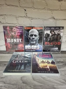 RLJE DVD Horror Lot The Furies Limehouse Golem Mandy Brawl Cell Block 99 Blood - Picture 1 of 5